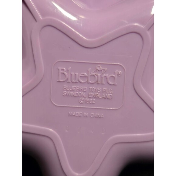 Vintage Polly Pocket Fairy Fantasy 1992 Bluebird Toys Purple Star Fairy Figure - Picture 6 of 6